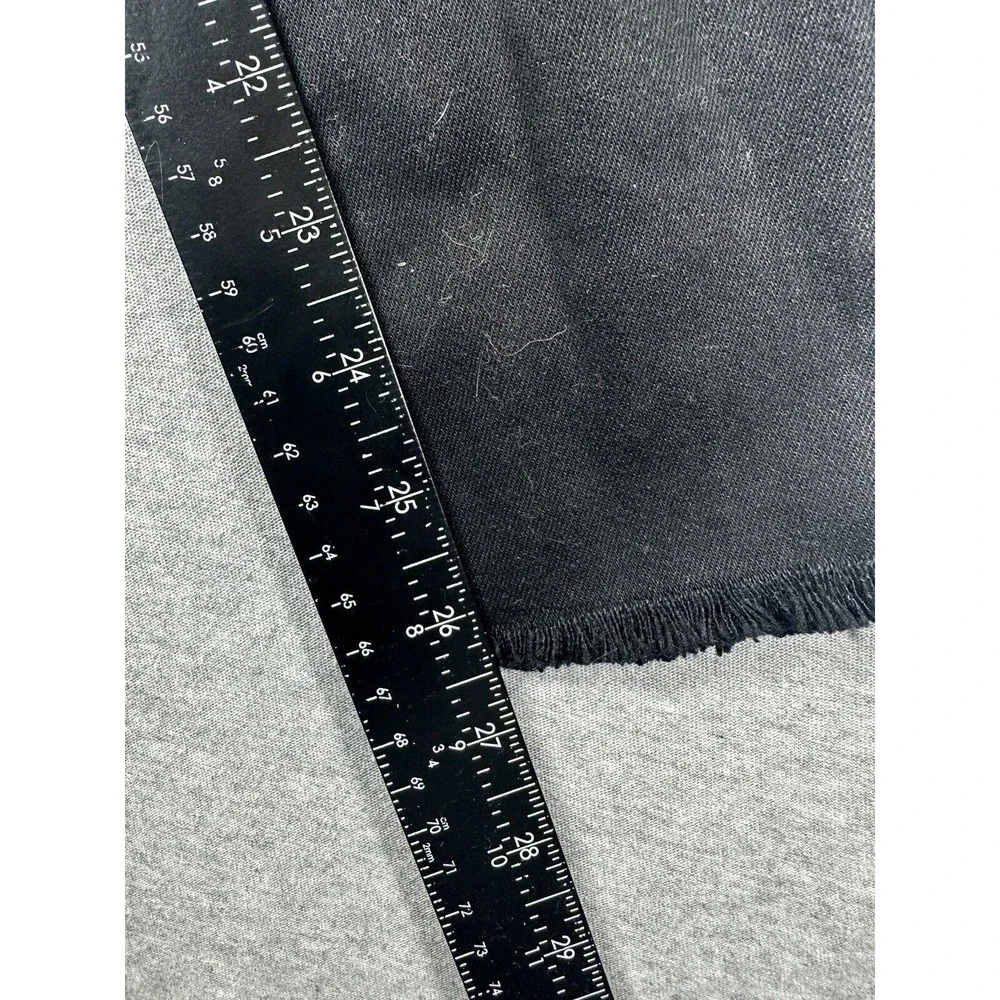 Alice + Olivia Good Night Fever belted paper bag waist black jeans 24‎